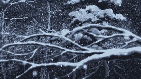 Image de gif Falling Gif, Anime Snow, Snow Gif, Banner Gif, 수채화 그림, Magical Christmas, Aesthetic Gif, Winter Aesthetic, Narnia