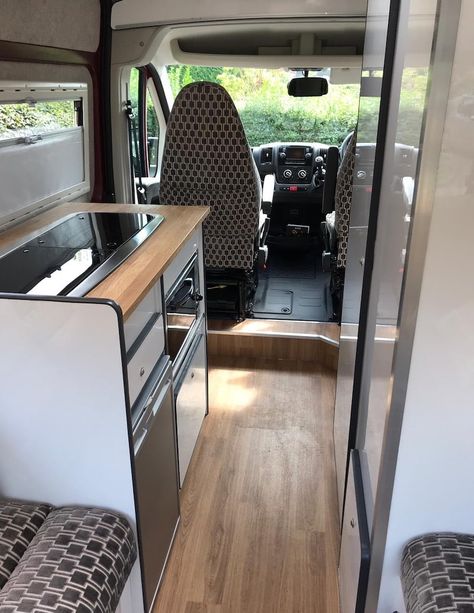 Peugeot Boxer Camper Conversion, Campervan Conversion, Sprinter Camper, Van Interior, Camper Ideas, Campervan Conversions, Camper Conversion, Fiat Ducato, Van Conversion