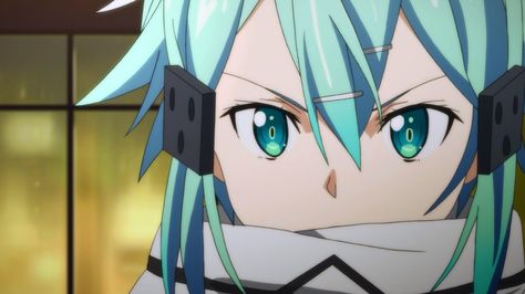 Sinon. Her eyes are just.. so cool! Sinon Sao, Sao Ggo, Sao Anime, Anime Episodes, Anime Crossover, Game Art, Art Set, Online Art, Anime Icons