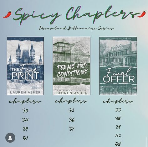 Spicy Chapters, Romcom Books, Lauren Asher, Romance Books Worth Reading, Fiction Books Worth Reading, Book Reading Journal, Romance Series Books, Fantasy Romance Books, Romance Books Quotes