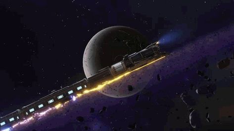 Astral Express, Express Train, Gif, Train