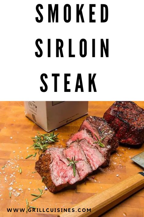 Smoked beef sirloin is one of the tastiest meals that you can prepare on a Traeger grill. There are many ways to cook a sirloin steak; some people like to sear it in butter first before putting it on the grill while others prefer to use oils or fats that don’t burn easily so they can get a nice crust on their steak without having to worry about flare-ups or hot spots. #smokedsirloinsteak#smokedsirloin steaktraeger#bestsmokedsirloinsteak Beef Top Sirloin Steak Recipes Grill, Traeger Sirloin Steak Recipes, Smoked Top Sirloin Steak, Smoked Steak Recipes, Steak On Pellet Grill, Smoked Sirloin Steak, Steak Gyros, New York Steak Recipe, Top Sirloin Steak Recipe