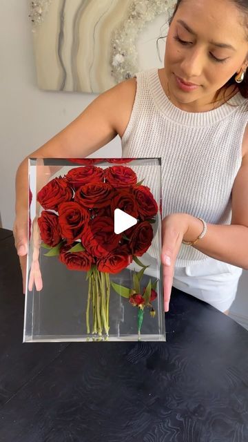 Cristina Menjivar | Wedding Flower Preservation on Instagram: "Let’s demold Kate’s wedding bouquet 🌹 
 
👰‍♀️ @itskatenorthrop 
 Featuring: Forever Beautiful | 12x9
 
#treasured #handmadeart #livethemoment #preservememories #eternalflowers #weddingbouquets" Wedding Flowers Preservation Ideas, Flowers Preservation, Wedding Flower Preservation, Flower Preservation, How To Preserve Flowers, Wedding Flower, Wedding Bouquet, Handmade Art, Wedding Flowers