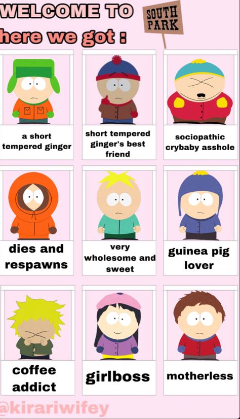 South Park Fanart Eric, Eric South Park Fanart, Kenny Mccormick Kinnie Bingo, South Park Characters Fanart, South Park Quotes Funny, South Park Halloween Pfp, South Park Characters Names, South Park Cartman Fanart, South Park Kinnie Bingo