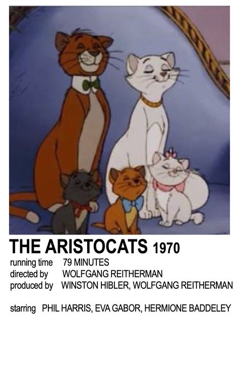 Aristocats Movie, Series Posters, Disney Movie Posters, Comfort Movies, Iconic Movie Posters, Movie Card, Maze Runner Movie, The Aristocats, Film Posters Minimalist