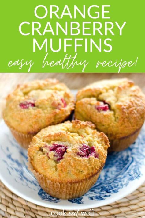 This quick and easy paleo cranberry orange muffins recipe is gluten-free and grain-free. An easy healthy recipe you can enjoy any time of the year. The perfect almond flour cranberry muffins for holiday breakfasts! via @cookeatpaleo Bagel Sandwich Ideas, Paleo Muffin Recipes, Cranberry Orange Muffin Recipe, Healthy Snack For Kids, Orange Muffin Recipe, Almond Flour Muffins, Paleo Muffins, Cranberry Orange Muffins, Orange Muffins