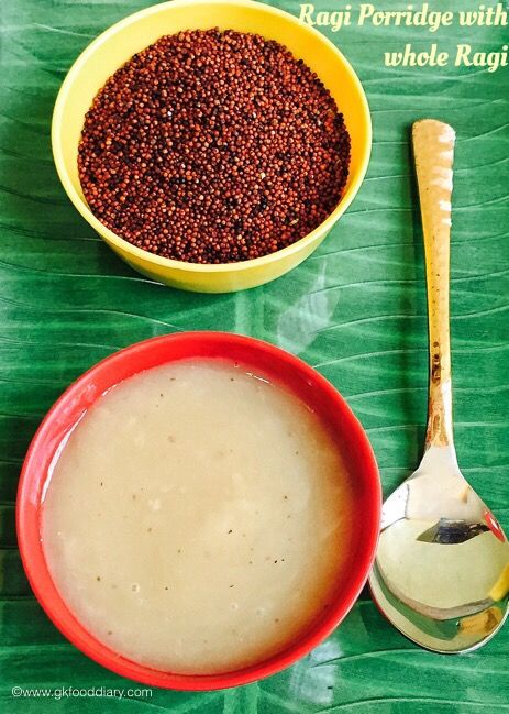 Ragi Porridge with Whole Ragi for babies Healthy Food For Babies, Ragi Porridge, Indian Baby Food Recipes, Ragi Recipes, Food For Babies, Healthy Baby Food, After Six, The Flame, Baby Food Recipes