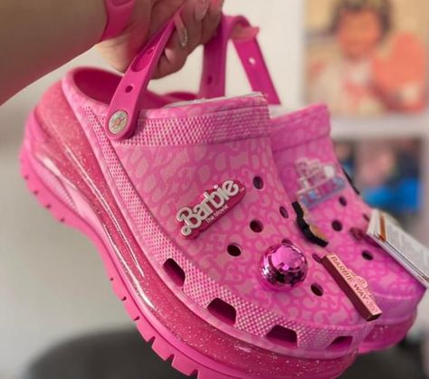 Barbie Crocs, Blessed Girl, Pink Pink, Flip Flops, Slides, Sandals, Pink