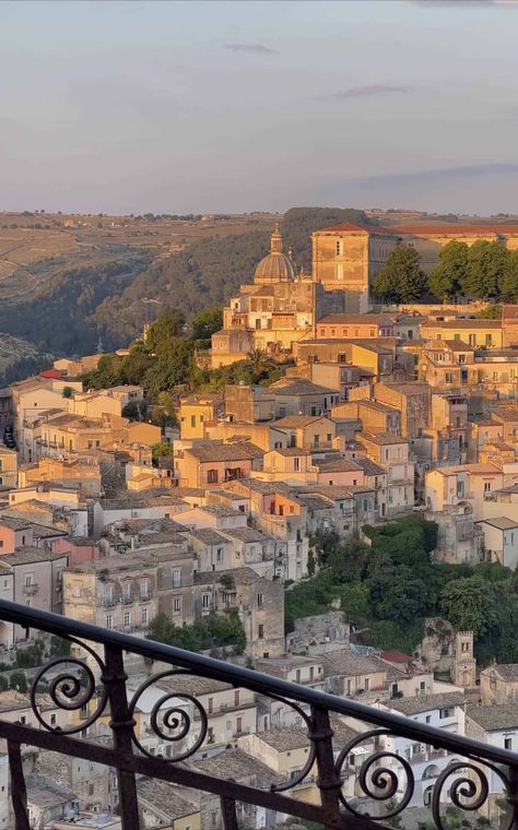 Ragusa, Sicily - George Eats Sicilia Aesthetic, Southern Italy Aesthetic, Lilia Calderu, Sicily Landscape, Travel Visionboard, Ragusa Italy, Sicily Aesthetic, Sicily Italy Aesthetic, Ragusa Sicily