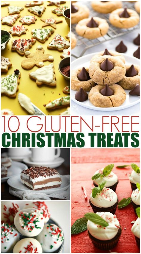 Gluten Free Christmas Treats, Gluten Free Christmas Desserts, Gluten Free Christmas Recipes, Gluten Free Holiday Recipes, Gluten Free Christmas Cookies, Gluten Free Holiday, Cookies Gluten Free, Gluten Free Christmas, Gluten Free Sweets