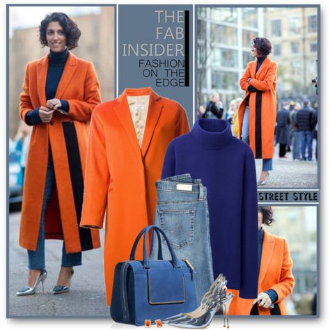 Orange Sweater Outfit, Mantel Cape, Winter Jacket Outfits, Winter Coat Outfits, Ny Outfits, Orange Coat, Orange Jacket, Orange Outfit, Women Overcoat