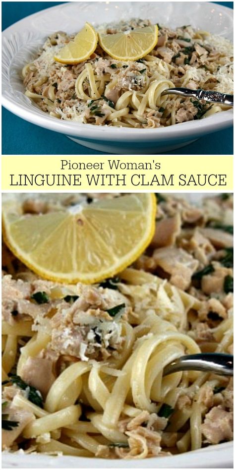 Pioneer Woman Steakhouse Pasta, Shrimp Clam Pasta, Best Linguini With Clam Sauce, Clam And Shrimp Recipes, Linguini With Clam Sauce Canned Clams, Pasta Clams Linguine, Shrimp And Clam Linguine, Shrimp And Clam Pasta, Linguine With Canned Clams