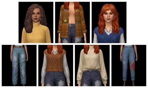 Werewolves Add-ons: | Patreon Sims 4 Werewolf, Sims 4 Add Ons, Mods For Sims 4, Werewolf Games, Shaggy Hair, Howl At The Moon, Body Outfit, Sims 4 Collections, Sims 4 Cas