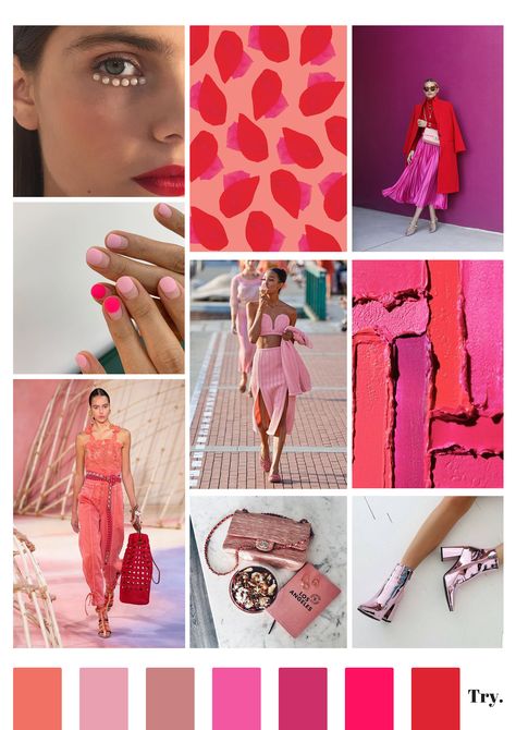 Color Palette For Home, Mood Board Fashion Inspiration, Mode Gossip Girl, Fashion Trending Moodboard, Mode Rose, Fashion Trend Forecast, Color Trends Fashion, Mood Board Inspiration, Fashion Mood Board