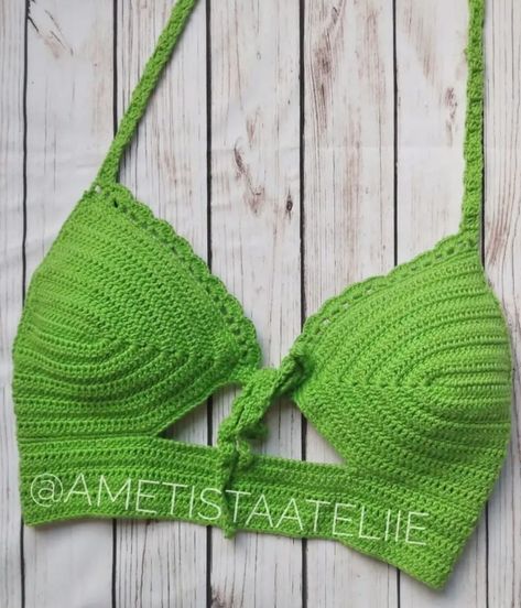 Crochet Bathsuit, Bikinis Crochet, Crochet Swimwear, Crochet Clothing And Accessories, Crochet Summer Tops, Boho Crochet, Summer Crochet, Nara, Crochet Designs