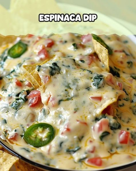 Espinaca Dip, Velveeta Dip, Velveeta Cheese Dip, Cheesy Dip, Party Snack Food, Velveeta Cheese, Dip Recipes Easy, Queso Dip, Loaded Baked Potatoes