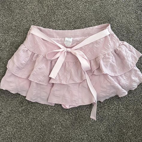 Pink ruffle mini skirt 
Size Medium 

 
#miniskirt... - Depop Frilly Mini Skirt, Cute Skirts Aesthetic, Coquette Skirt, Ruffle Skirt Outfit, Denim Mini Skirt Outfit, Long Pink Skirt, Pink Ruffle Skirt, Mini Skirt Pink, Ruffle Skirts