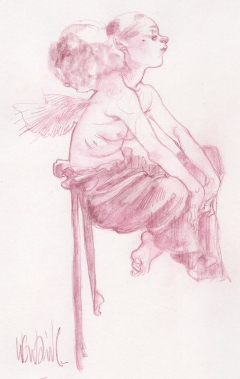 Thumbnails Ideas, Claire Wendling, Amazing Sketches, People Drawings, Human Figure Sketches, Figure Sketching, Cartoon Girl Drawing, Art Gallery Room, Gallery Room