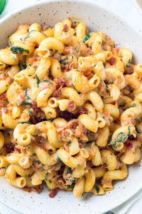 Mascarpone Pasta, Resep Pasta, Sundried Tomato, Sweet Italian Sausage, Spinach Pasta, Roasted Red Pepper, Tomato Pasta, Roasted Red Peppers, Sausage Recipes