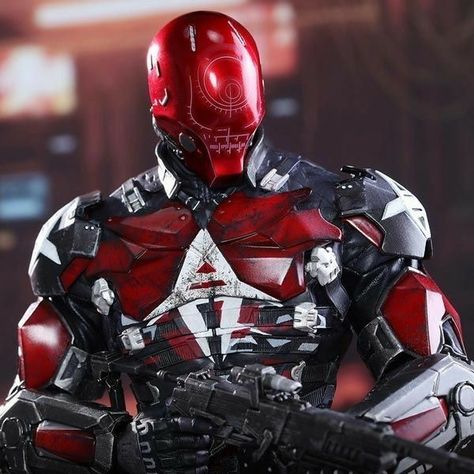 Capuz Vermelho (Red Hood) Batman Arkham Knight Red Hood, Red Hood Dc, Batman Red Hood, Arkham Games, Red Hood Comic, Batman Ninja, Red Hood Jason Todd, Batman Arkham Knight, Arkham Knight