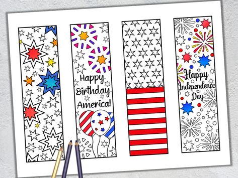 Printable Bookmarks To Color, Bookmarks To Color, Independence Day Activities, Easter Egg Coloring Pages, Geometric Coloring Pages, Coloring Bookmarks, Printable Bookmarks, Printable Adult Coloring Pages, Diy Bookmarks