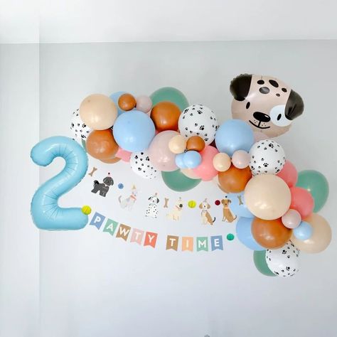 Paw Pawty Balloon Garland Puppy Balloon Arch Puppy 1st Birthday Puppy Birthday Party Lets Pawty P... | Etsy (US) Puppy Party Balloon Arch, Puppy Balloon Garland, Let’s Pawty Birthday Theme, Puppy Pawty, Puppy Themed Birthday Party, Dog Party Ideas, Puppy Birthday Party Theme, Birthday Highchair, Puppy Birthday Parties