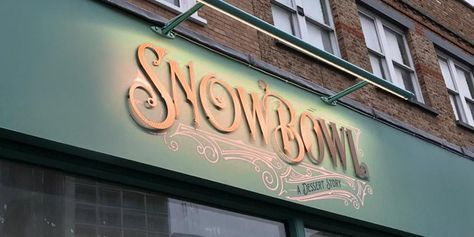 Shop Fascias London – Goodwin & Goodwin™ - London Sign Makers Name Board Design, Brass Letters, Restaurant Facade, Wall Molding Design, London Sign, Store Plan, Name Board, Boutique Names, Industrial Signage