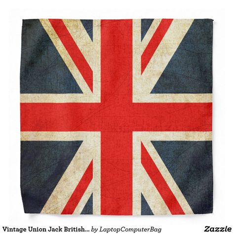 Uk Flag, British Flag, Union Jack, Square Scarf, Country Flags, Scarf Wrap, Vintage Shops, Free Design, Tool Design