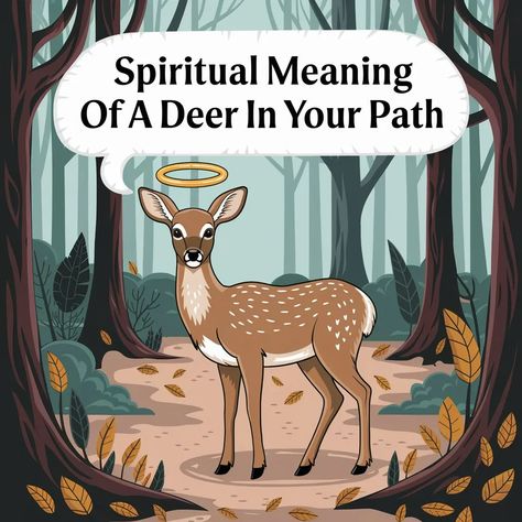 Inspirational : Seeing a deer in your path can signal a profound spiritual message - discover the 13 symbolic meanings that may change your life's journey. Witchy Business, Deer Crossing, Symbolic Meanings, Spiritual Messages, A Deer, Spiritual Meaning, Enchanted, Deer, Meant To Be