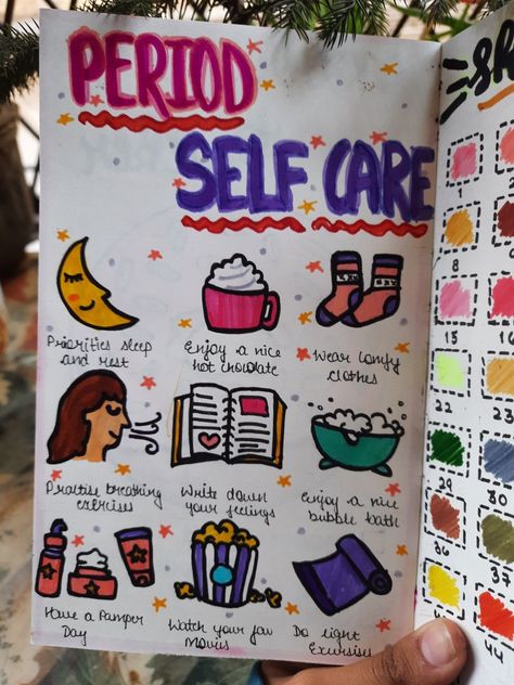 Period Self Care, Bullet Journal Hand Lettering, Creating A Bullet Journal, Bullet Journal Mood Tracker Ideas, Bullet Journal Paper, Bulletin Journal Ideas, Diy Journal Books, Bullet Journal Mood, Bullet Journal Diy