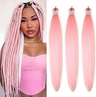 5 Knotless Braids, Ombré Box Braids, Pink Knotless Braids, Pink Knotless, Ombre Box Braids, Braids Boho, Search Pins, Brown And Pink, Knotless Braids