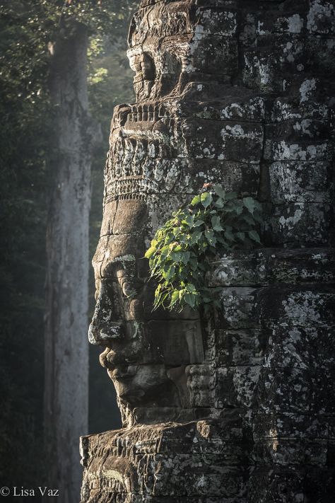 12th century Khmer Bayon Temple in Cambodia | by Lisa Vaz on 500px Bayon Temple, Angkor Wat Cambodia, Magic Places, Cambodia Travel, Ancient Temples, Angkor Wat, Ancient Architecture, Ancient Ruins, 12th Century