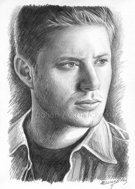 Supernatural Drawings, Supernatural Fan Art, Supernatural Art, Supernatural Fans, Odaiba, Supernatural Fandom, Pencil Art Drawings, Realistic Drawings, Fantastic Art