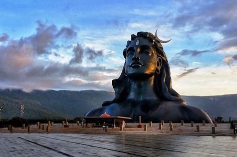 Isha Yoga, Coimbatore, Shiva, Statue, Yoga