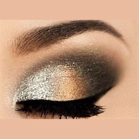 Champagne Eyeshadow, Dance Makeup, Blue Eyeshadow, Gorgeous Eyes, Luxury Makeup, Romantic Look, Eyeshadow Looks, Makeup Trends, Beauty Trends