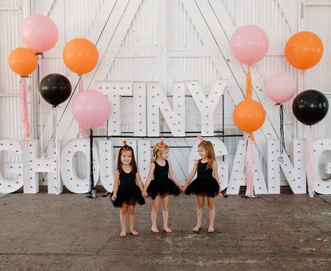 •tiny ghoul gang• |marquee letters| @alphalitslc |tutus| @plumnyc |mini witch hats| @winniejamesco |balloons| @theballoonloft |venue|… | Instagram Ghoul Gang, Witch Hats, Tutu Dresses, Marquee Letters, Halloween Costumes For Girls, The Balloon, Tutu Dress, Witch Hat, Trick Or Treat