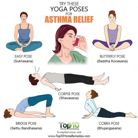 yoga poses for asthma relief #asthmarelief Yoga For Asthma, Natural Asthma Remedies, Asthma Remedies, Butterfly Pose, Asthma Relief, Yoga Nature, Asthma Inhaler, Corpse Pose, Chest Congestion