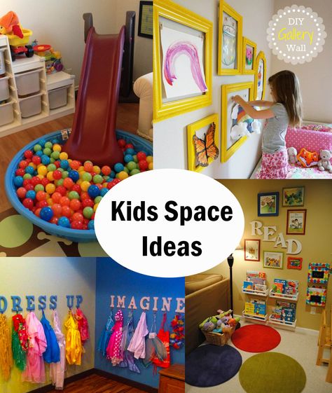 Great Kids Space Ideas Coloring Book Storage, Reading Corner Kids, Lego Table Diy, Reading Nook Kids, Diy Playroom, Play Corner, Reading Corners, Diy Gallery Wall, Toddler Playroom