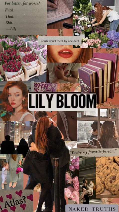 a collage of lily bloom #vibes #itendswithus #lilybloom #atlascorrigan #flowers #pink #itstartswithus #blakelively Blake Lively Lily Bloom, Lili Aesthetic, Lily Bloom Style, Lilly Bloom, Lily Bloom Outfit, Lily Bloom Aesthetic, Lily + Core + Aesthetic, Bloom Quotes, Youre My Favorite Person