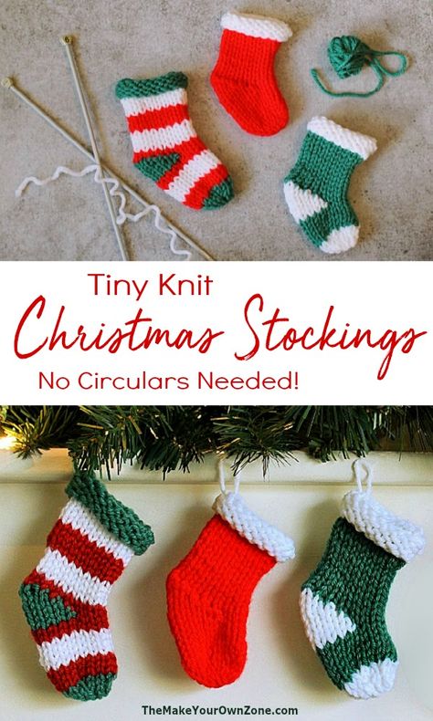 Straight Needle Knitting Patterns Free, Knitted Christmas Stocking Patterns Free, Free Christmas Knitting Patterns, Free Knitting Patterns Uk, Christmas Stocking Pattern Free, Knitted Christmas Stocking Patterns, Stocking Pattern Free, Christmas Knitting Projects, Knit Christmas Ornaments