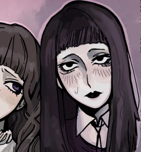 Fancy Matching Pfp, Alternative Matching Pfp, Matching Pfps For Girlfriends, Female Matching Pfp Friends, Veil Matching Icons, Wlw Matching Icons Couple Pfp, Wlw Matching Icons Spicy, Matching Zombie Pfps, Goth Mommy Pfp