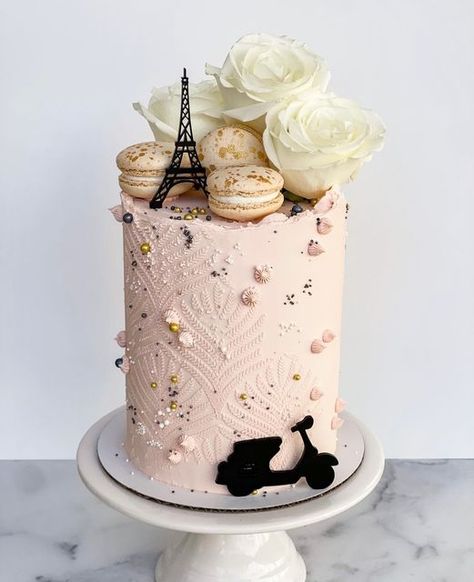 France Cake, Paris Cake, Parisian Birthday Cake, Sweet 16 Paris Theme Ideas, Paris Theme Cake, Paris Birthday Cake, Paris Theme Birthday Cake, Paris Cake Ideas, Paris Cake Design