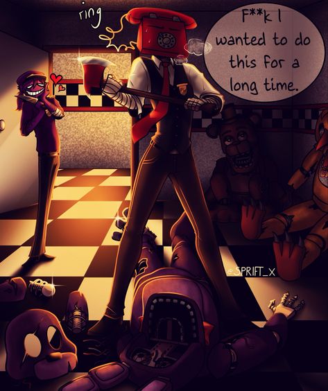 Scott Watson Fnaf, Scott X Vincent Fnaf, Phone Guy Fanart Human, Scott Phone Guy, William X Phone Guy, Phone Guy X Vincent, William Afton X Phone Guy, Vincent Purple Guy, Purplephone Fnaf