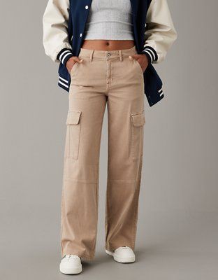 A high rise & wide leg for a cool, slouchy fit. Beige Cargo Pants, Khaki Cargo Pants, Lululemon Outfits, Fall Pants, Uniform Pants, Baggy Pant, Cargo Pants Women, Streetwear Outfit, Pants Outfit