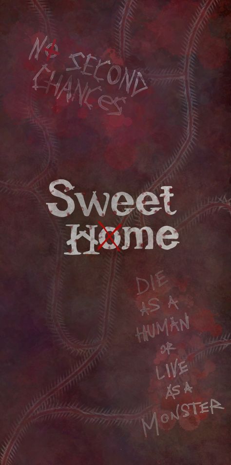 Sweet home wallpaper webtoon drama serie Sweet Home Netflix Poster, Sweet Home Netflix Wallpaper, Sweet Home Wallpaper Webtoon, Sweet Home Art Kdrama, Sweet Home Kdrama Aesthetic, Sweet Home Kdrama Poster, Sweet Home Wallpaper Drama, Sweet Home Fanart, Sweet Home Drama