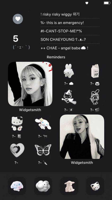 Twice Iphone Layout, Twice Ios 16, Twice Homescreen Layout, Chaeyoung Homescreen, Twice Phone Layout, Organize Phone Apps, Future Iphone, Lockscreen Ios, Ios App Iphone