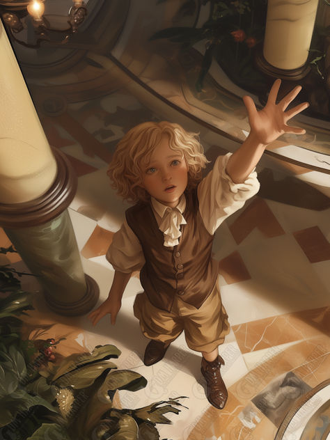 Berry Puddleby, the Head Housekeeper's Boy, Starfire Mansion, Rock of Bral, Spelljammer Dnd Child Character, Tolkien Illustration, Anime Kid, Creating Characters, Anime Child, Kid Character, Realistic Art, Character Ideas, Dnd Characters