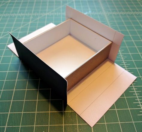 TUTORIAL: Two-Piece Chipboard Bit Boxes for Board Games | New Location, Paper Box, New Post, Board Games, The Original, Pinterest Likes, Two Piece, Thread, Thank You