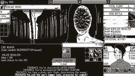 World Of Horror, Adventure World, H P Lovecraft, 8bit Art, Event Card, Cosmic Horror, Junji Ito, Retro 1, Game Pass