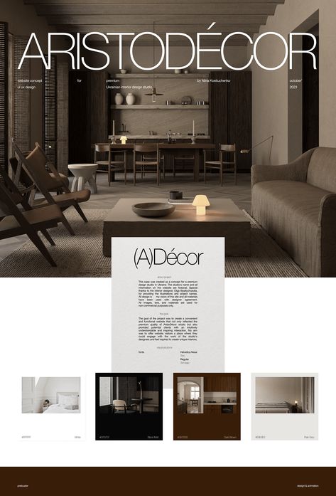 Website Design Interior Design, Banner Interior Design, Interior Design Website Inspiration, Interior Website Design, Gallery Website Design, Interior Design Ads, Furniture Design Portfolio, Interior Website, Interior Design Websites